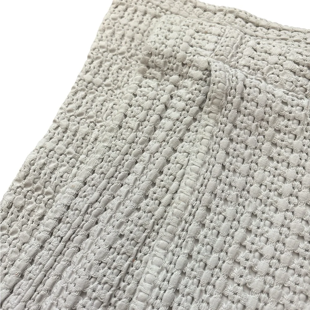 Texteis Penedo, Euro Waffle Pillow Sham, 30”x32”, 100% Cotton, Made In Portugal - Picture 4 of 5
